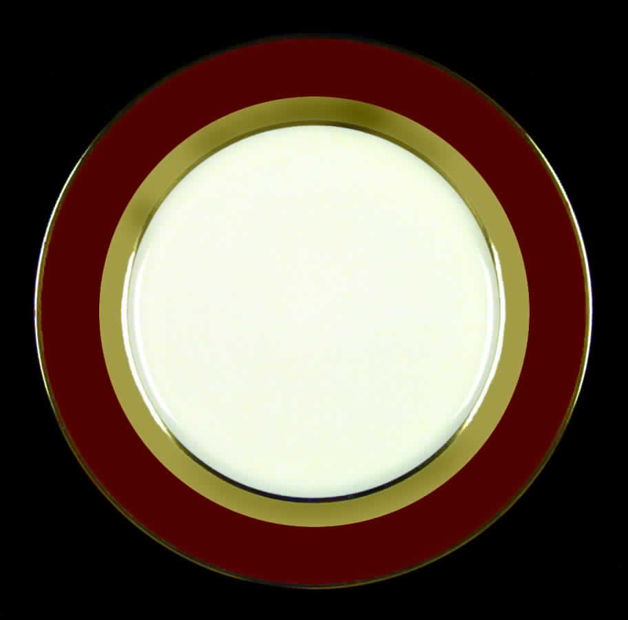 Copper & Gold Dinner Plate by Flintridge-1