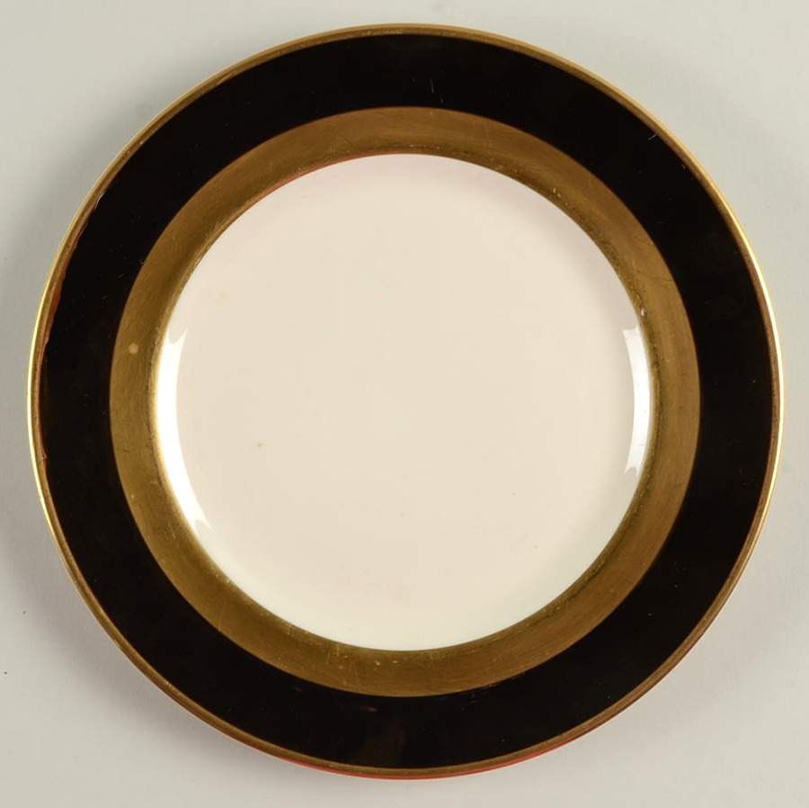 Copper & Gold Salad Plate by Flintridge-1