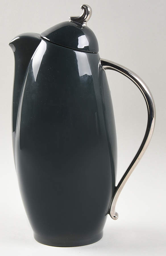 Contessa Black Coffee Pot & Lid by Flintridge-1
