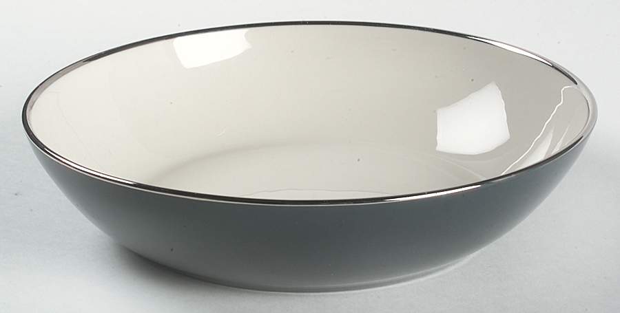 Contessa Black 8" Round Vegetable Bowl by Flintridge-1