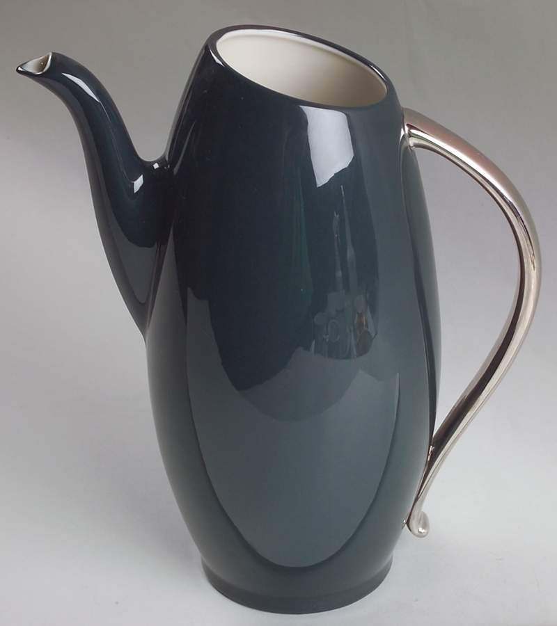 Contessa Black Coffee Pot No Lid by Flintridge-1