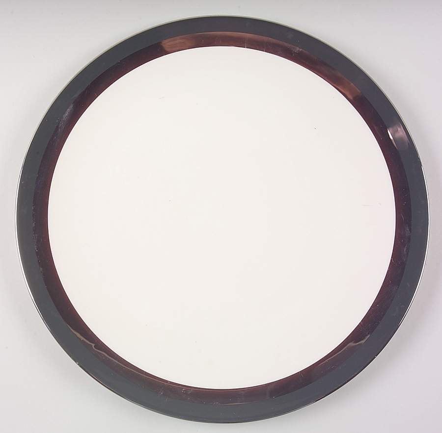 Contessa Black 14" Chop Plate (Round Platter) by Flintridge-1