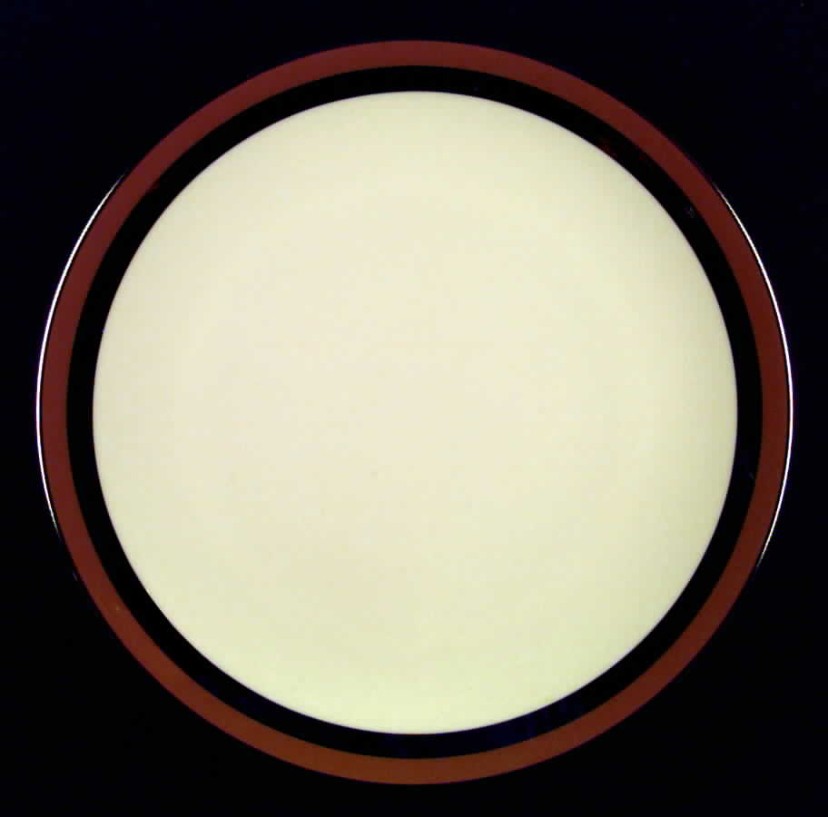Contessa Cocoa (Platinum Trim, Coupe) Dinner Plate by Flintridge-1