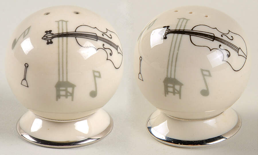 Conversation Salt & Pepper Set by Flintridge-1