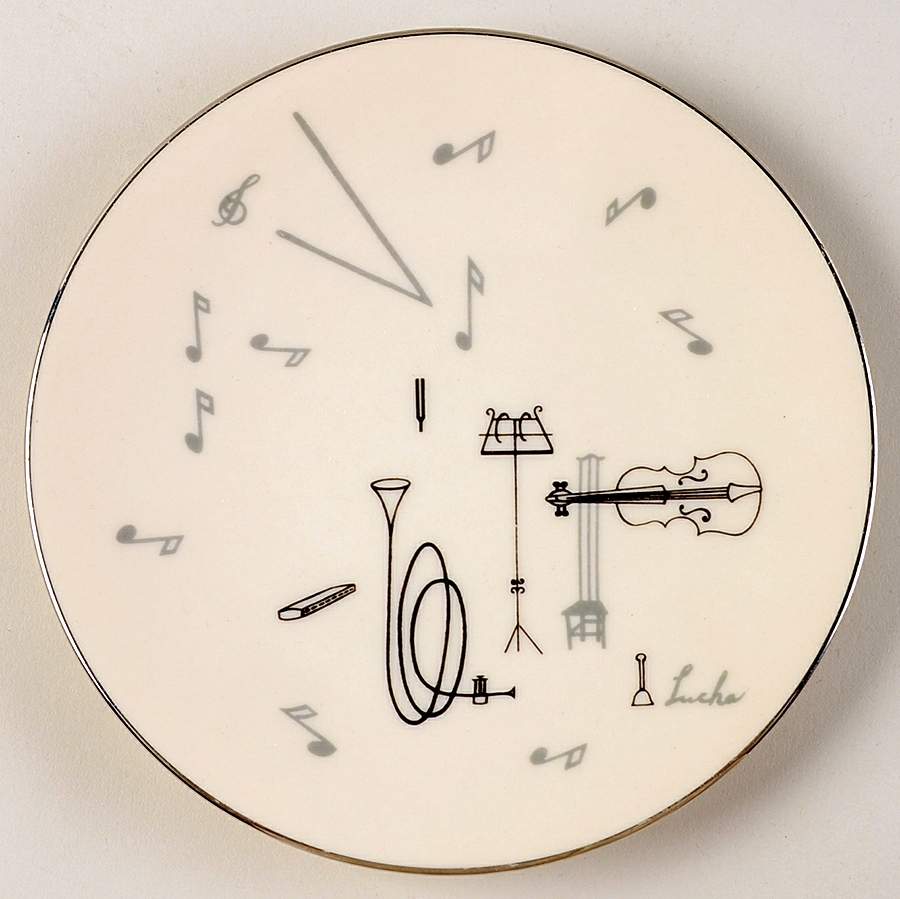 Conversation Bread & Butter Plate by Flintridge-1