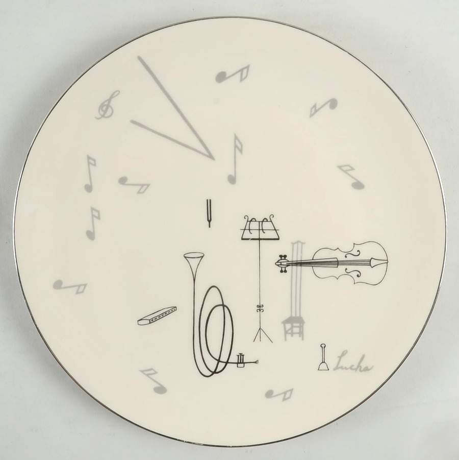Conversation Dinner Plate by Flintridge-1