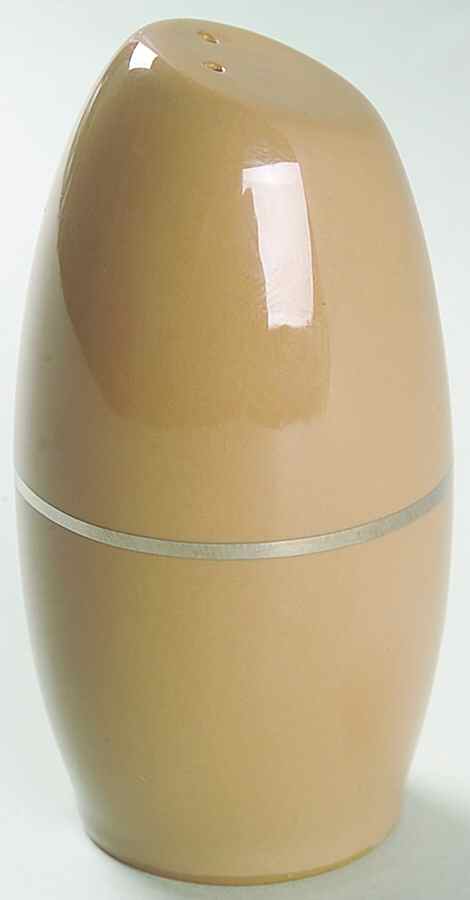 Cocoa Rose (Coupe, Platinum Trim) Pepper Shaker by Flintridge-1