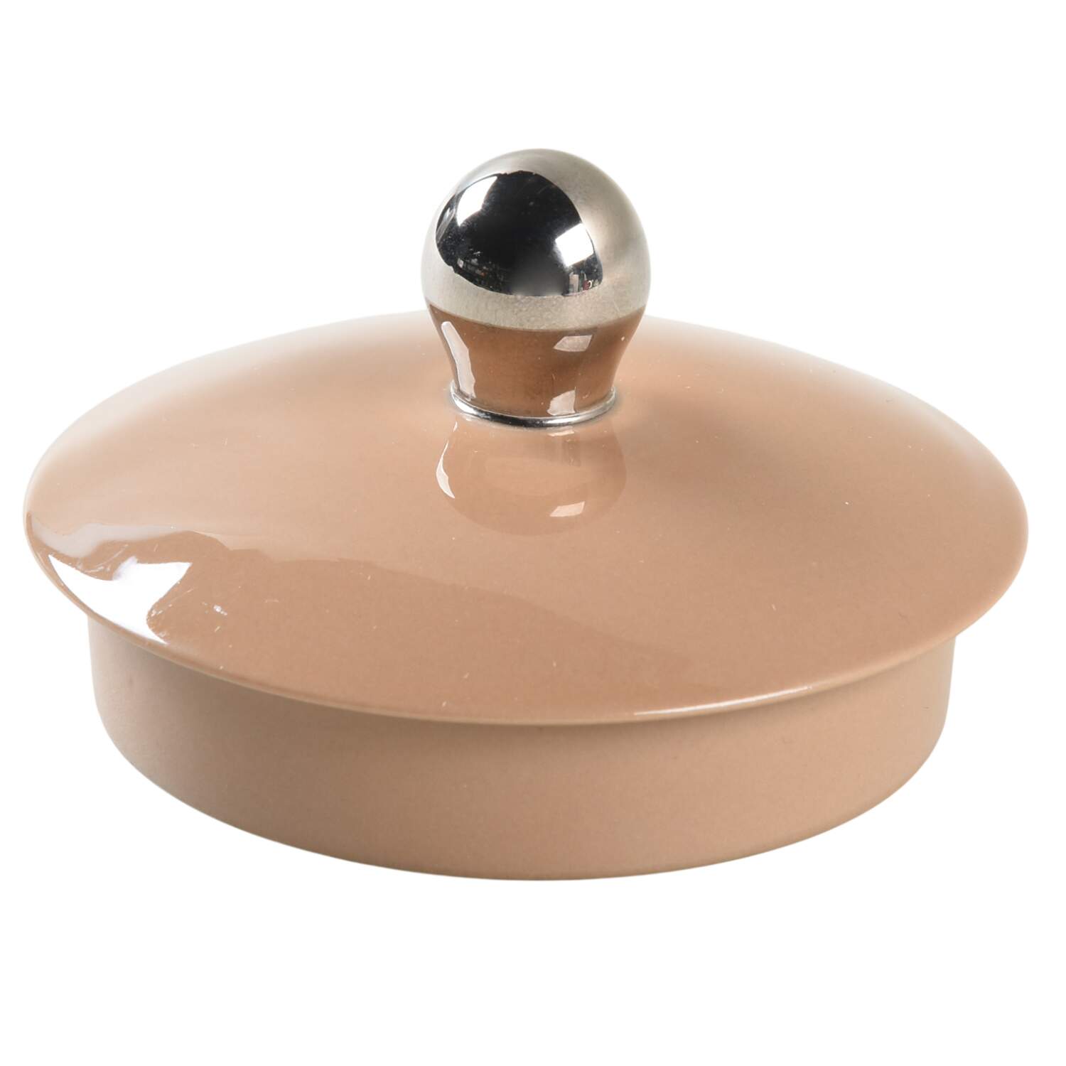 Cocoa Rose (Rim) Lid for Teapot by Flintridge-1