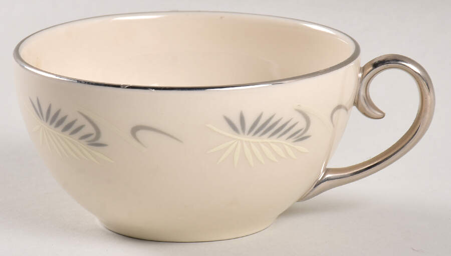 Continental White (Coupe) Flat Cup by Flintridge-1
