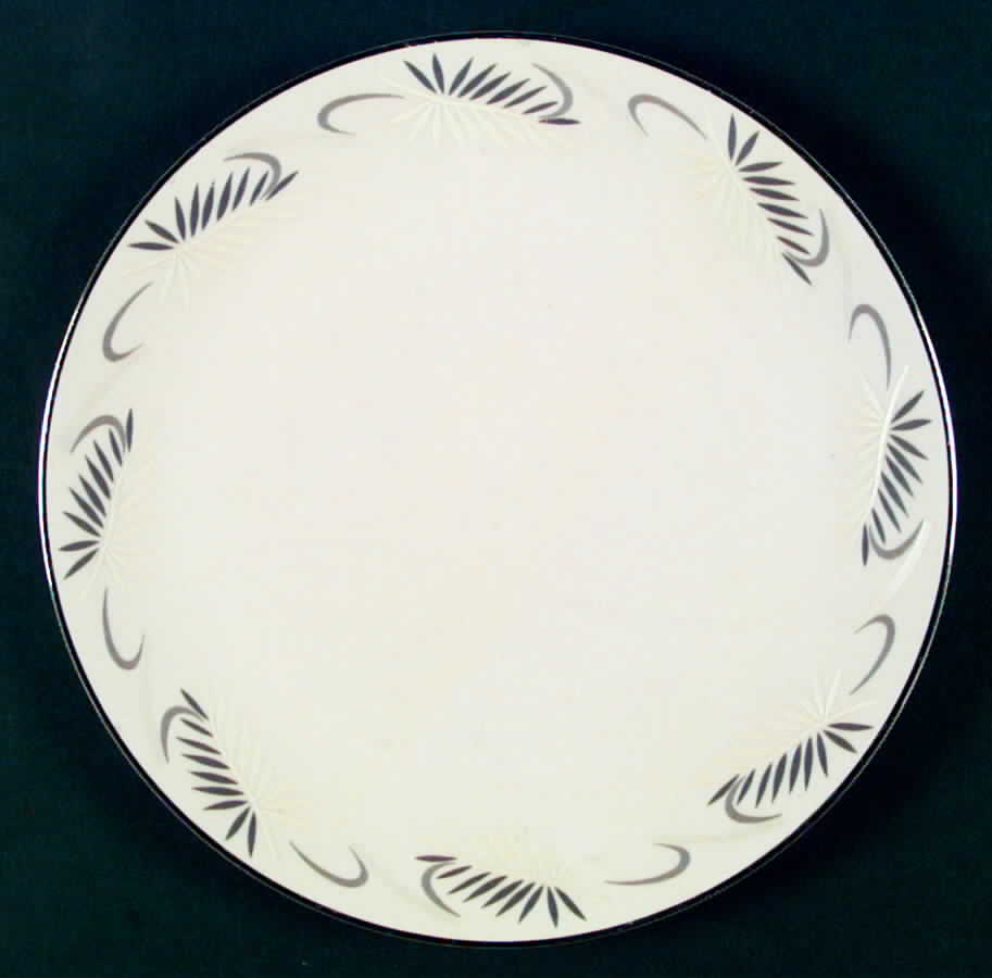 Continental White (Coupe) Dinner Plate by Flintridge-1