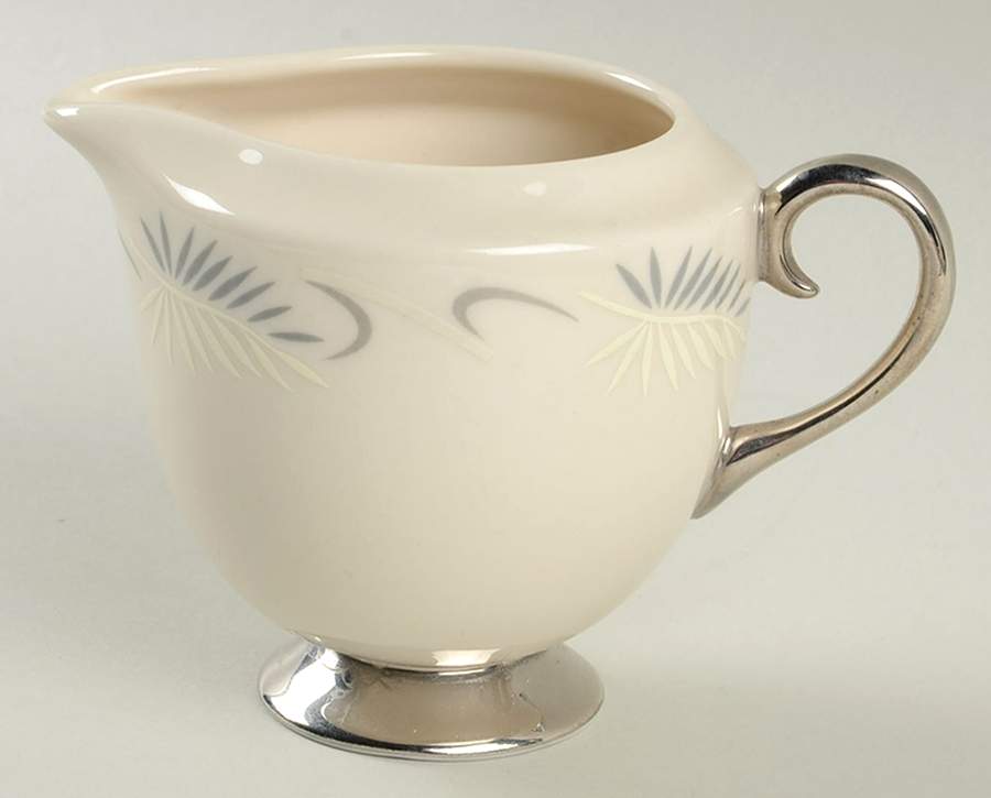 Continental White (Rim) Mini Creamer by Flintridge-1