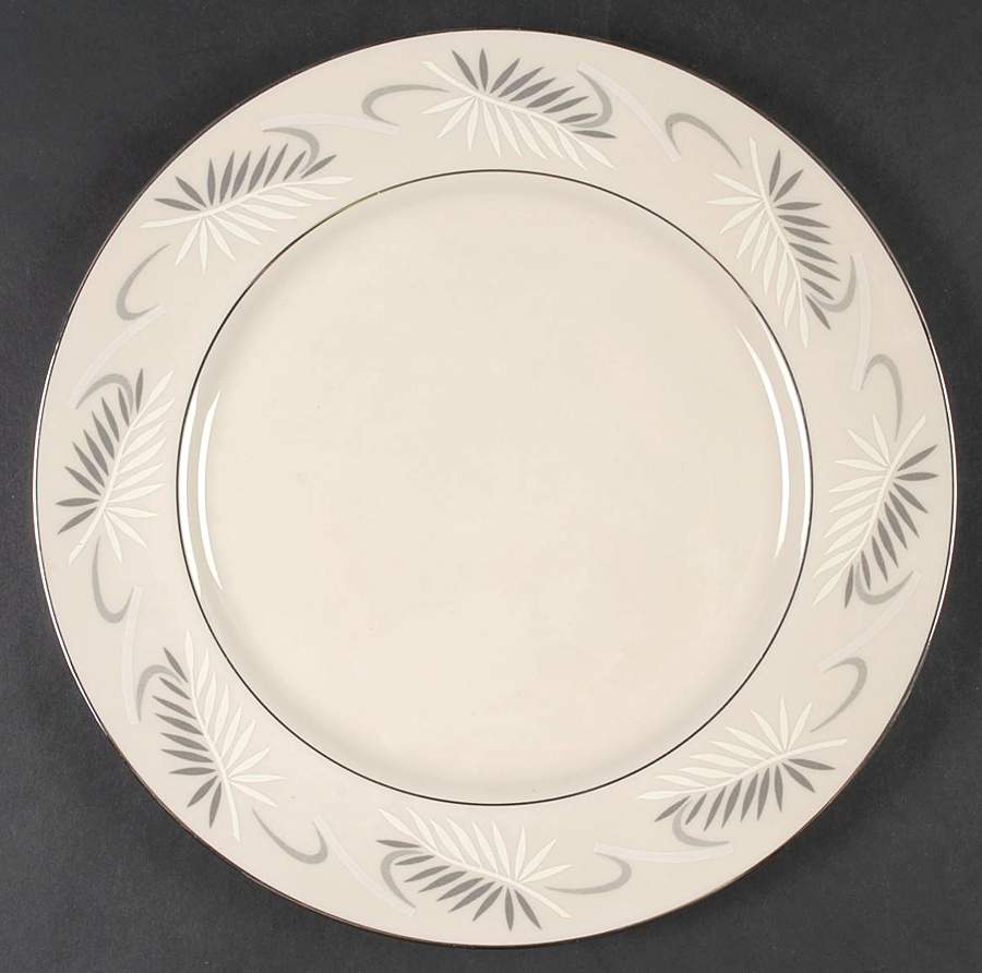 Continental White (Rim) Dinner Plate by Flintridge-1