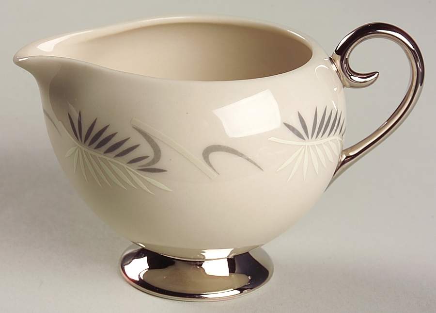 Continental White (Rim) Creamer by Flintridge-1