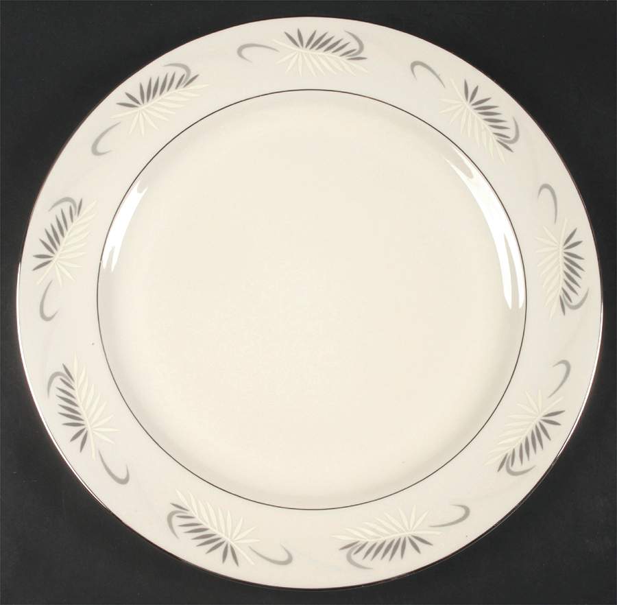 Continental White (Rim) 14" Chop Plate (Round Platter) by Flintridge-1