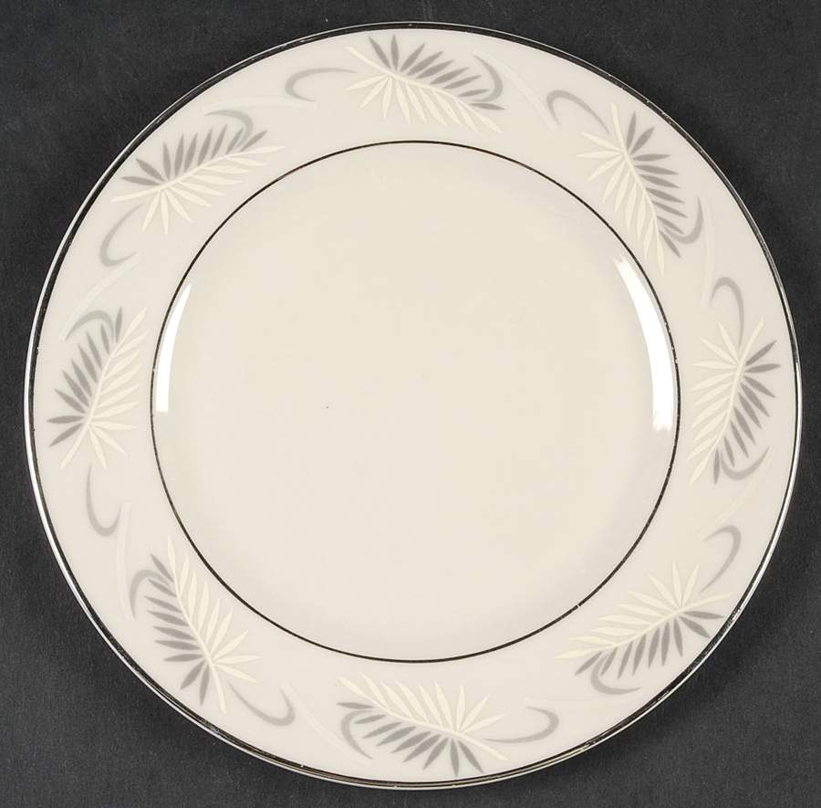 Continental White (Rim) Bread & Butter Plate by Flintridge-1