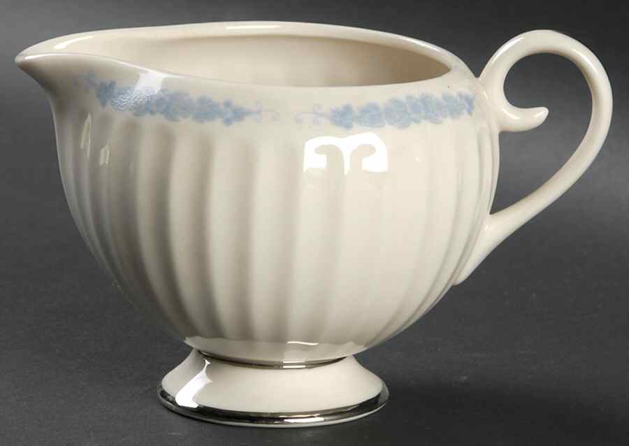 Crissy Rose Blue Creamer by Flintridge-1