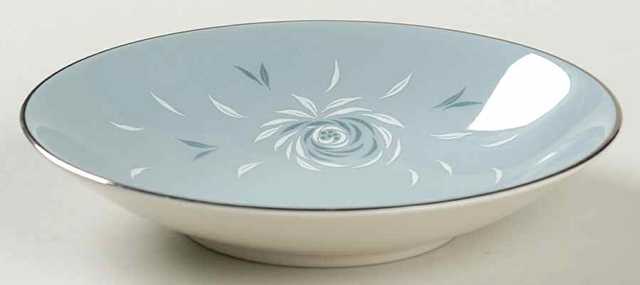 Daybreak Blue Fruit/Dessert (Sauce) Bowl by Flintridge-1