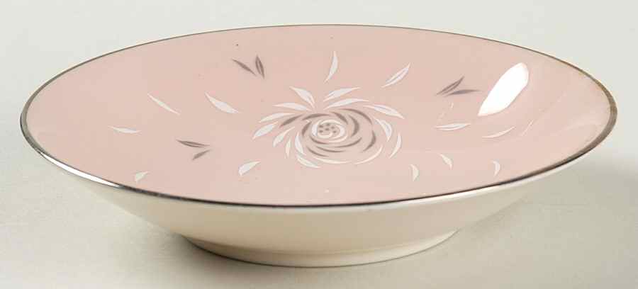 Daybreak Pink Fruit/Dessert (Sauce) Bowl by Flintridge-1