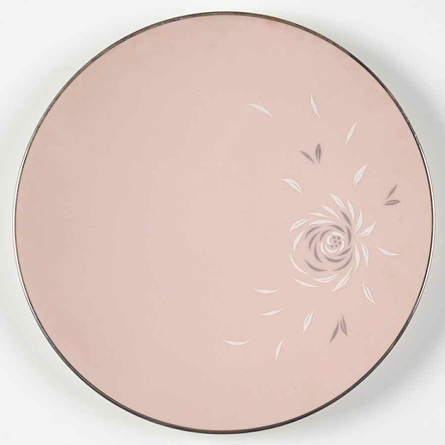 Daybreak Pink Bread & Butter Plate by Flintridge-1
