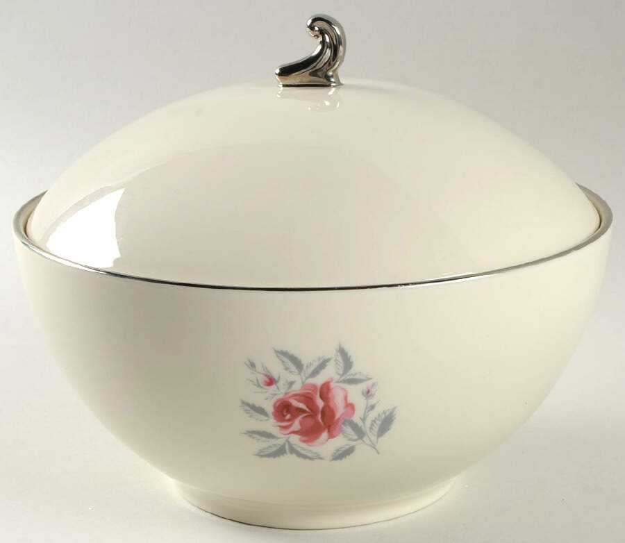 Delrose (Coupe) Round Covered Vegetable by Flintridge-1