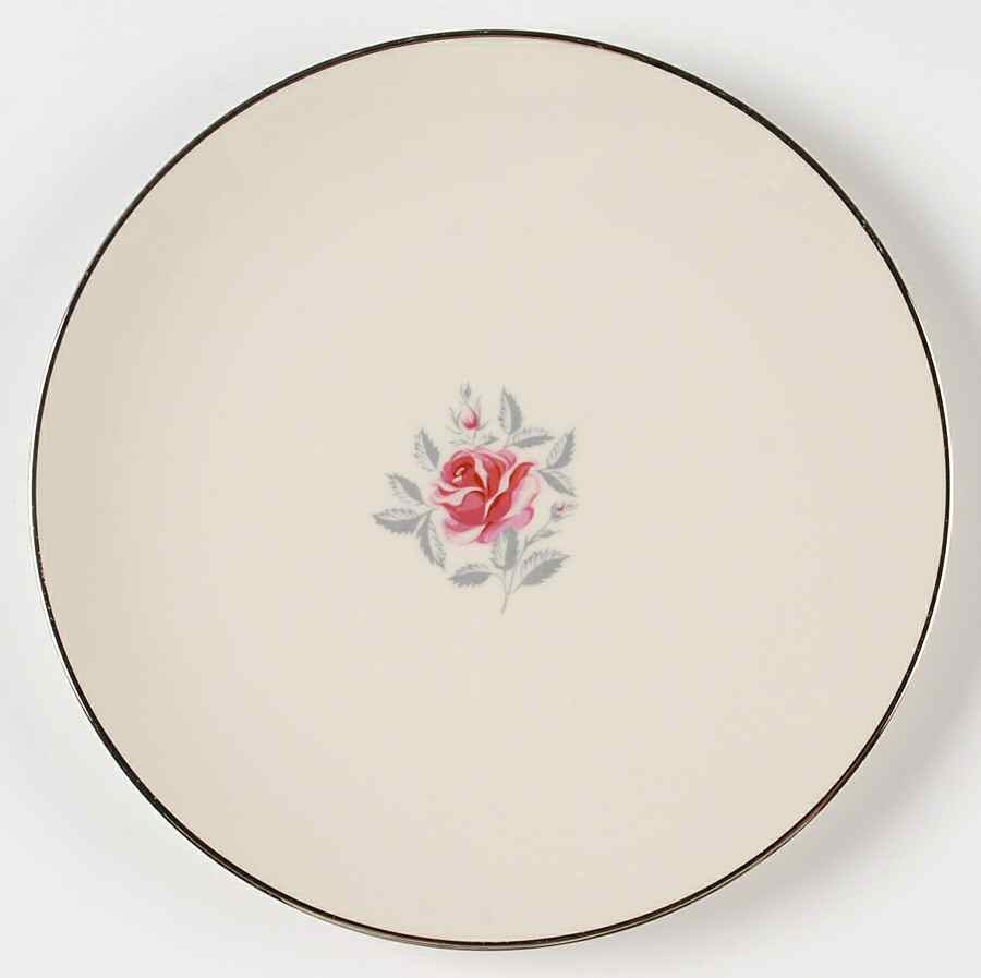 Delrose (Coupe) Salad Plate by Flintridge-1