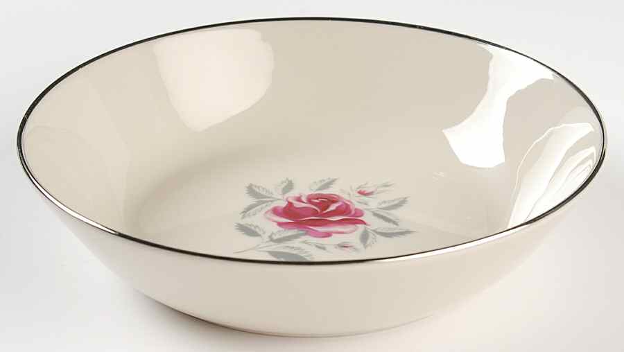 Delrose (Coupe) 8" Round Vegetable Bowl by Flintridge-1
