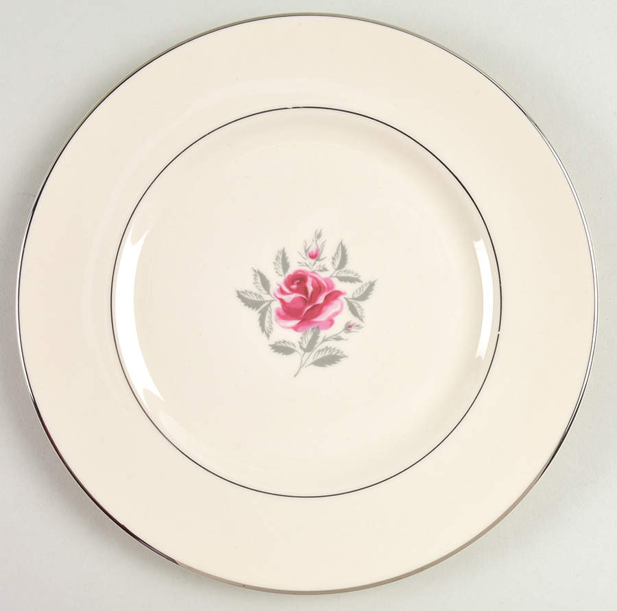 Delrose (Rim) Salad Plate by Flintridge-1