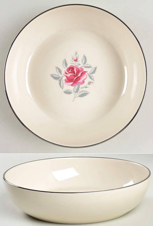 Delrose (Rim) 8" Round Vegetable Bowl by Flintridge-1
