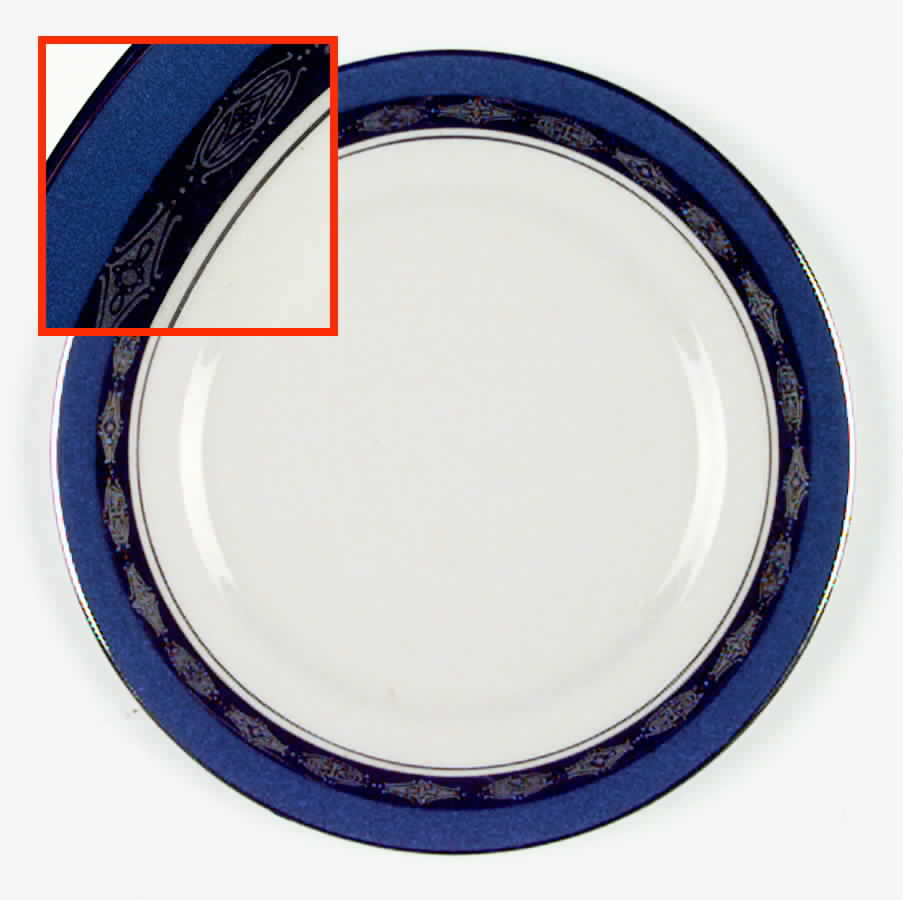 First Lady Mystic (Platinum Trim, Rim) Bread & Butter Plate by Flintridge-1