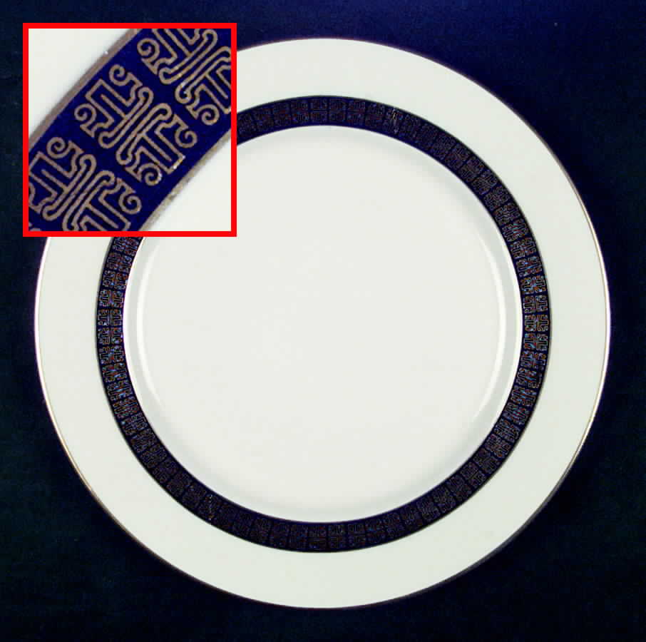 Forum Gold Dinner Plate by Flintridge-1