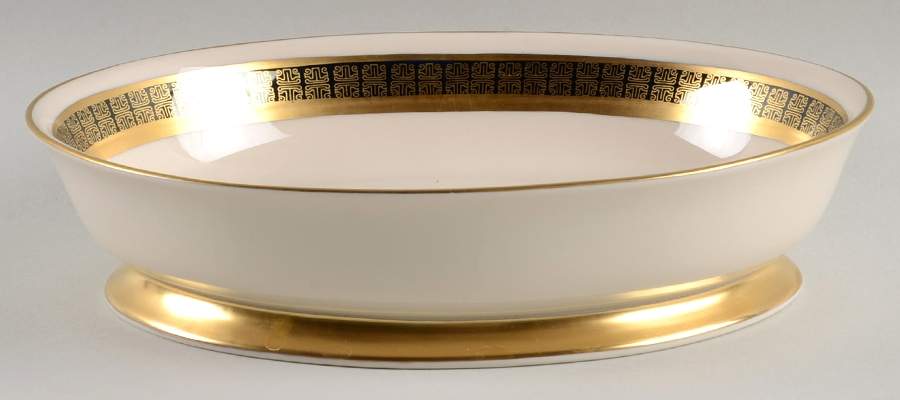 Forum Gold 9" Oval Vegetable Bowl by Flintridge-1