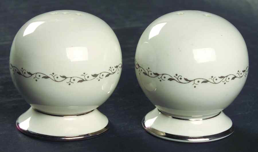 Glendora Grey (Rim) Salt & Pepper Set by Flintridge-1