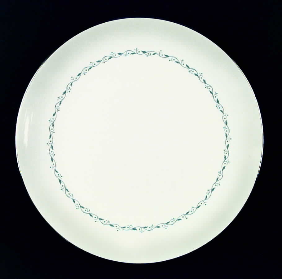 Glendora Turquoise (Coupe) Dinner Plate by Flintridge-1