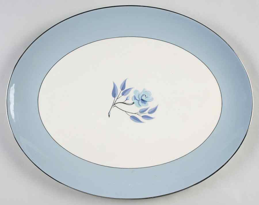 Glenrose (Coupe) 16" Oval Serving Platter by Flintridge-1