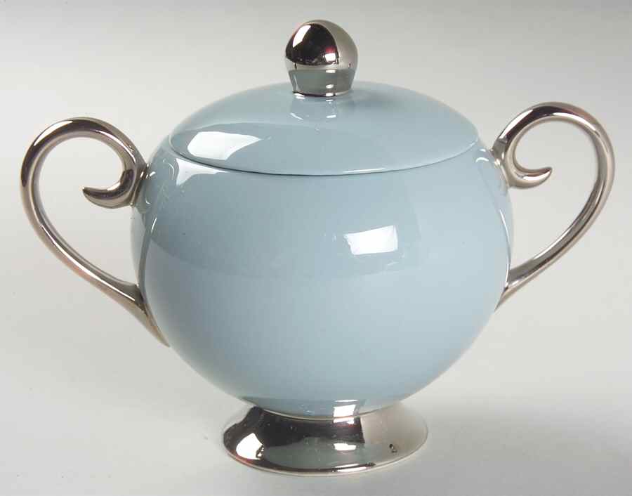 Glenrose (Rim) Sugar Bowl & Lid by Flintridge-1