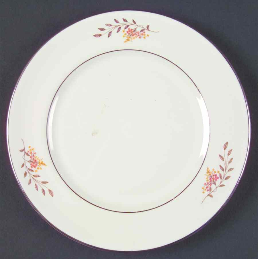 Golden Glade (Rim) Bread & Butter Plate by Flintridge-1