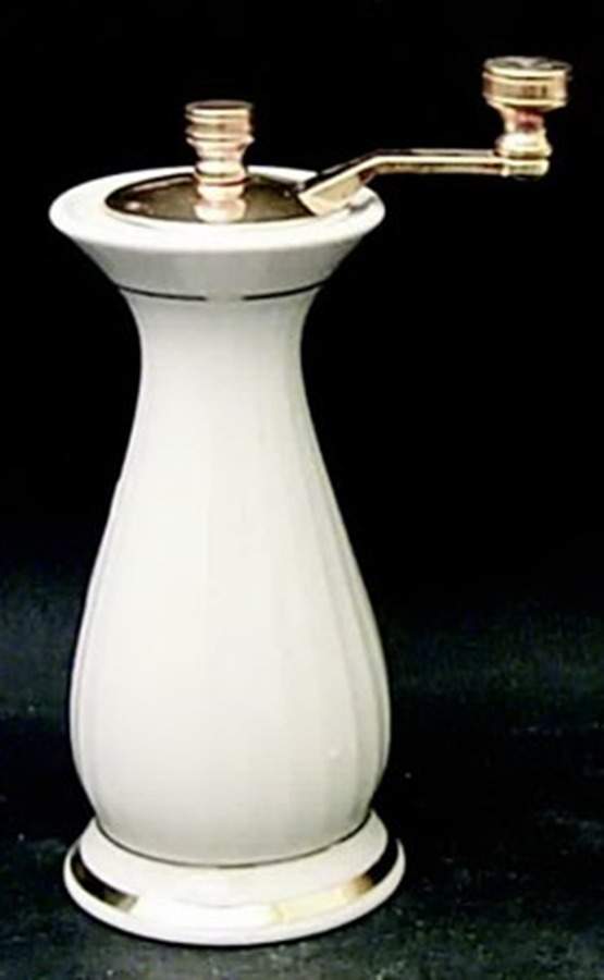 Huntington Flutes (Rim) Pepper Mill for Mill Set by Flintridge-1