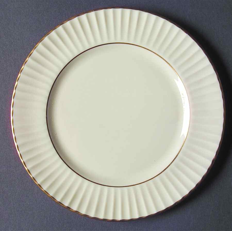 Huntington Flutes (Rim) Bread & Butter Plate by Flintridge-1