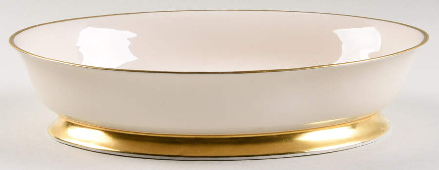 Huntington (Rim) 9" Oval Vegetable Bowl by Flintridge-1