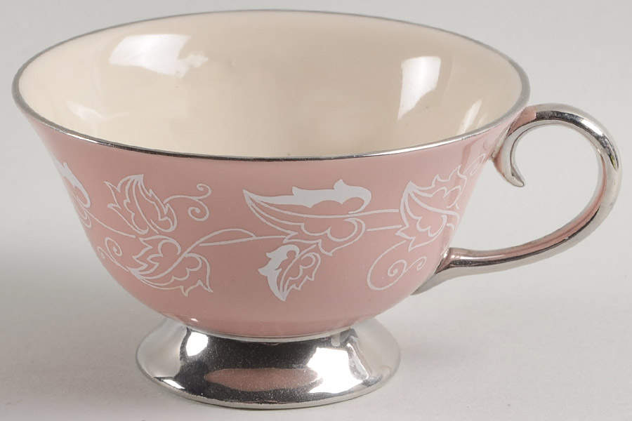Leaflace Rose Footed Cup by Flintridge-1