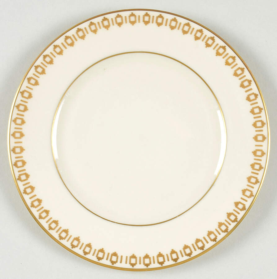Lisbon (Rim) Bread & Butter Plate by Flintridge-1