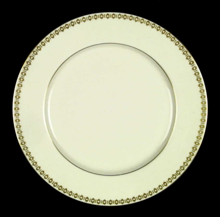 Lisbon (Rim) Dinner Plate by Flintridge-1