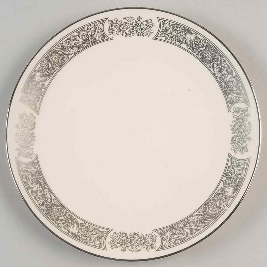 Madeira No Color Band (Coupe) Salad Plate by Flintridge-1