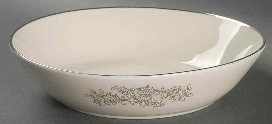Madeira No Color Band (Rim) 8" Round Vegetable Bowl by Flintridge-1