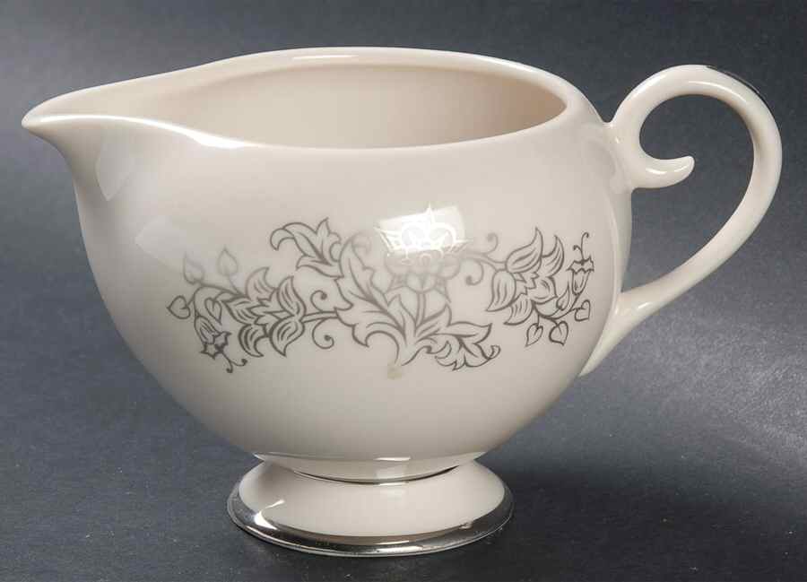 Madeira No Color Band (Rim) Creamer by Flintridge-1