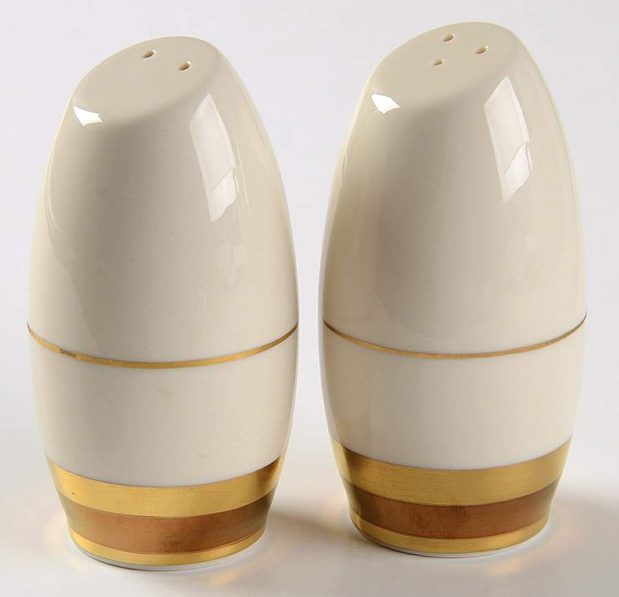 Marquis (Coupe, Flintridge Backstamp) Salt & Pepper Set by Flintridge-1
