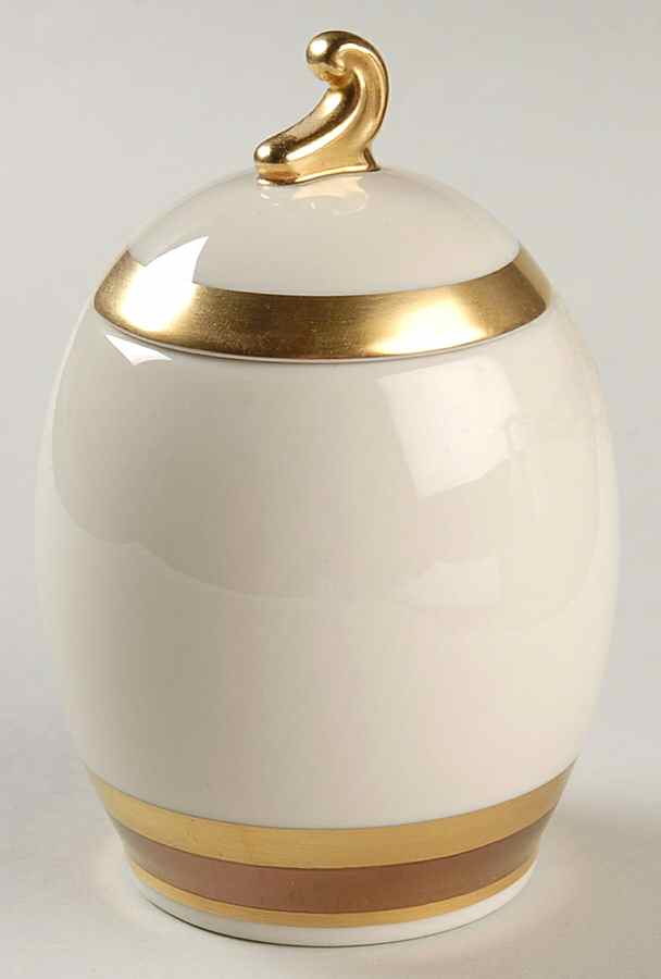 Marquis (Coupe, Flintridge Backstamp) Sugar Bowl & Lid by Flintridge-1