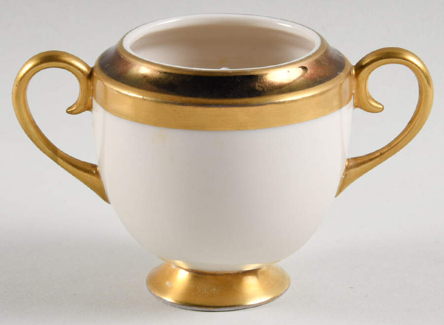 Marquis (Rim, Flintridge Backstamp) Mini Sugar Bowl No Lid by Flintridge-1