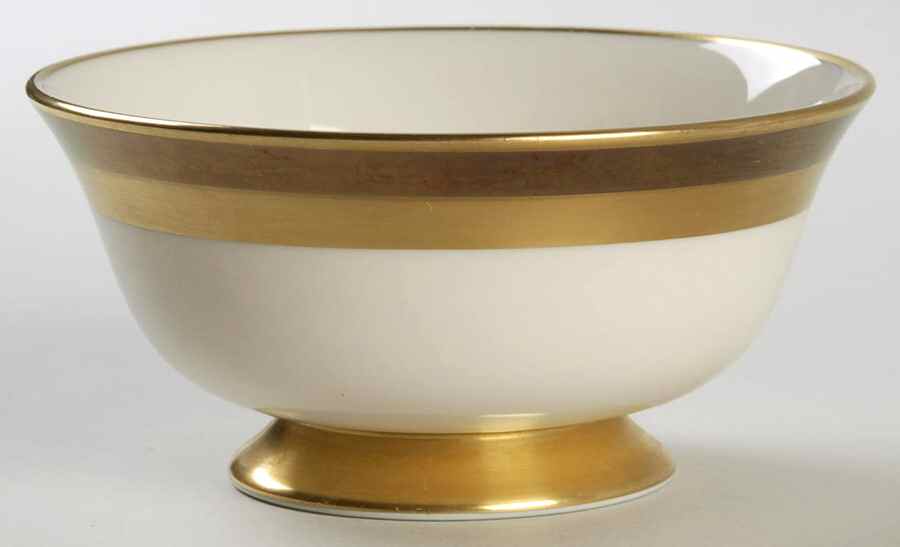 Marquis (Rim, Flintridge Backstamp) Coupe Cereal Bowl by Flintridge-1