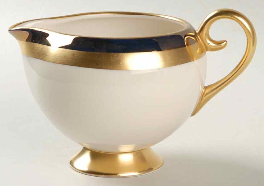 Marquis (Rim, Flintridge Backstamp) Creamer by Flintridge-1